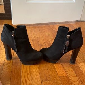 Aldo Black Booties